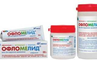 Мазь от ожогов офломелид фото