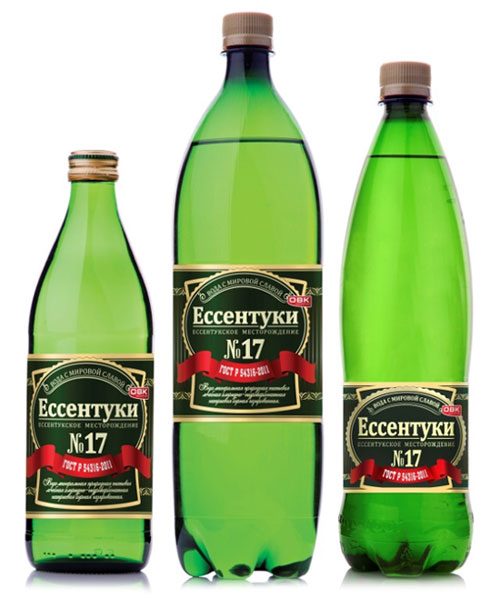 минеральная вода Ессентуки 17