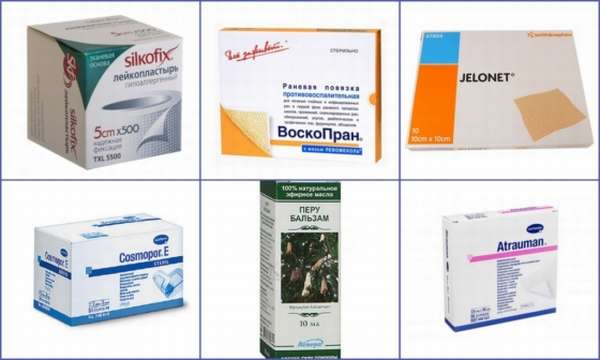 Салфетка от ожогов с перуанским бальзамом