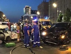 Дети с ожогами после пожара